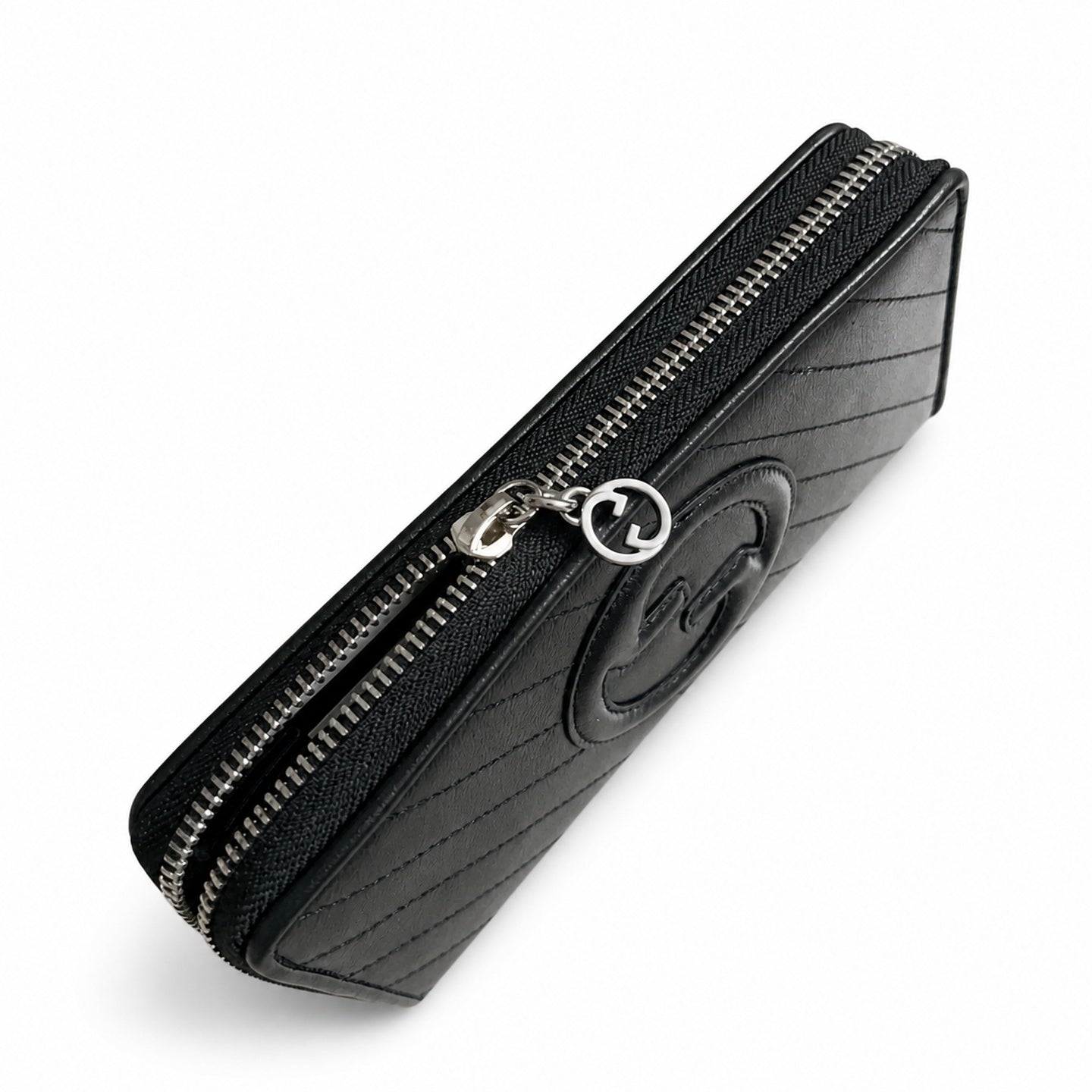 Gucci Blondie Leather Black Wallet