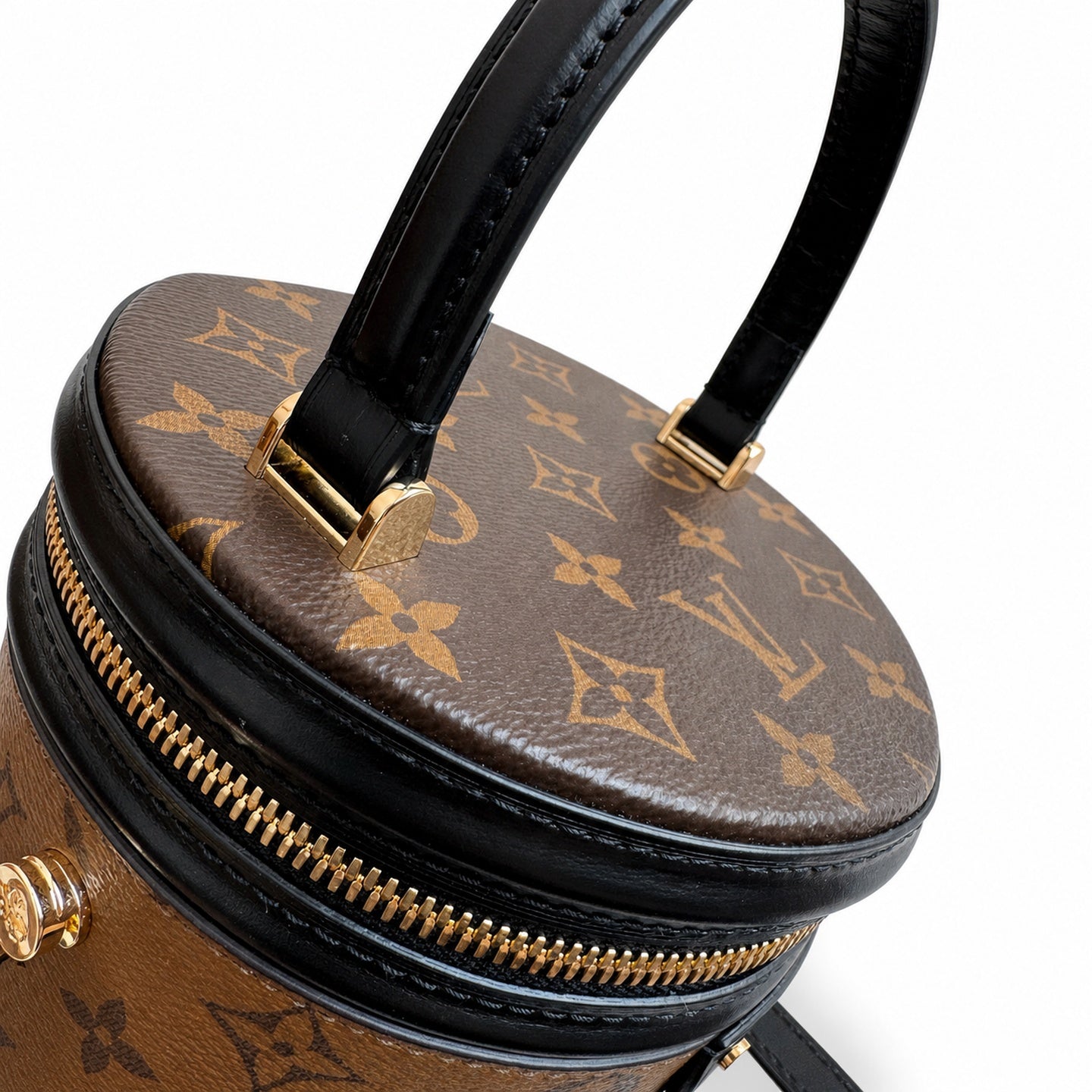 Louis Vuitton Women's Small Canvas Leather Yellow Handbag