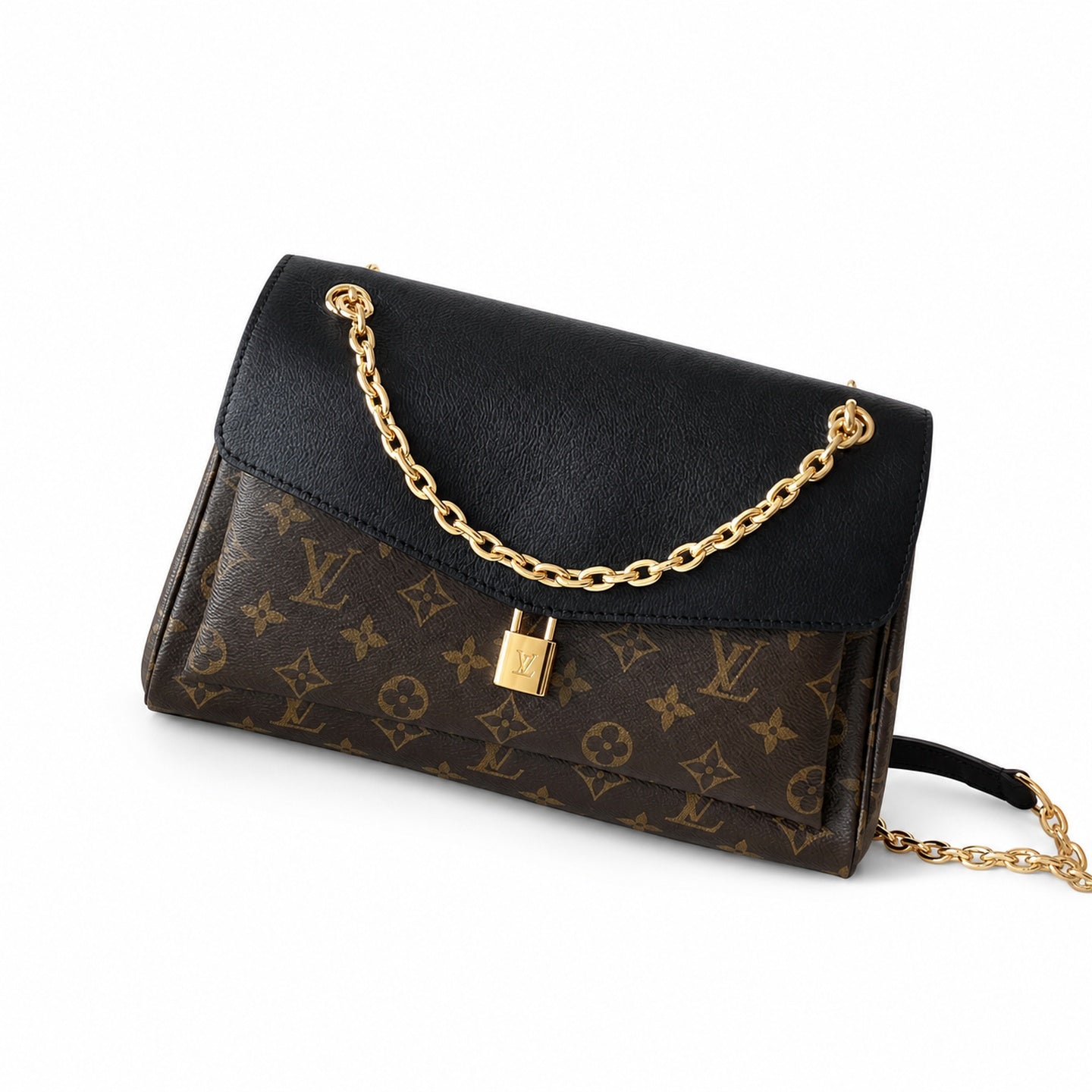 Louis Vuitton Large Canvas Leather Handbag