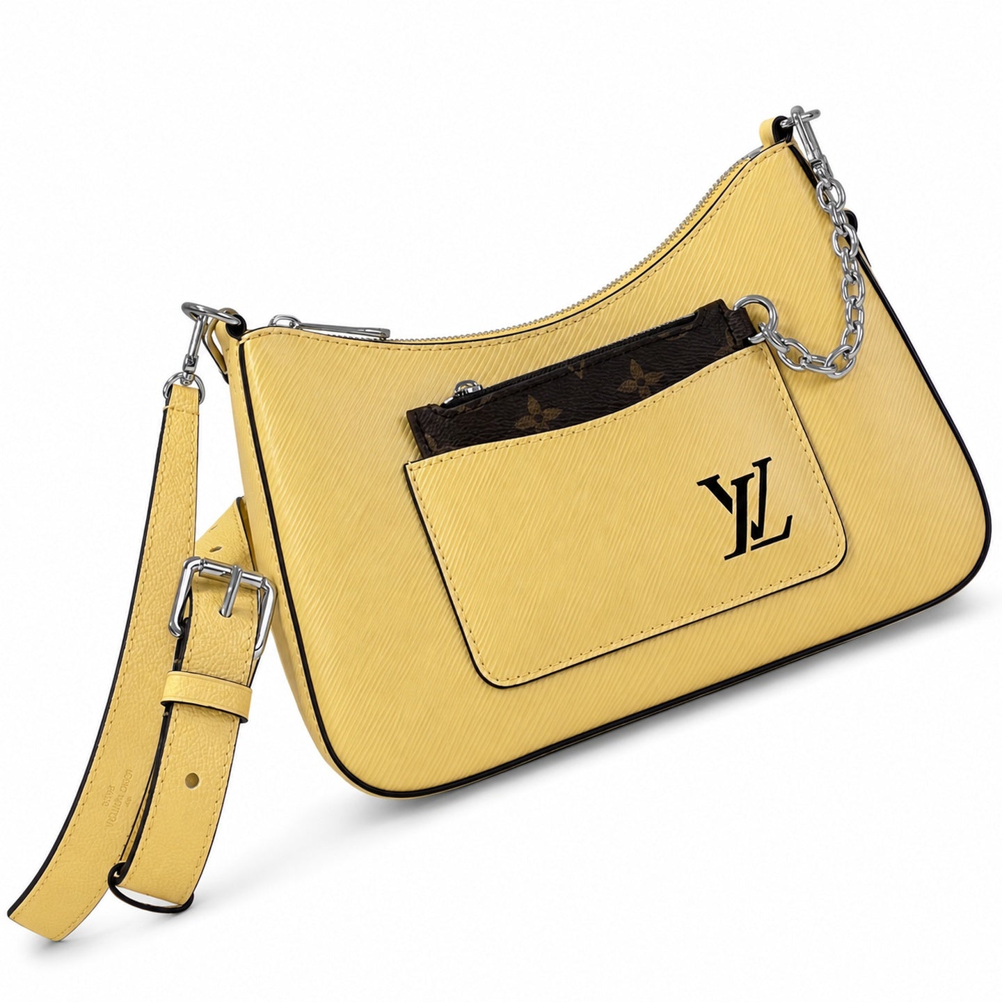 Louis Vuitton Leather Yellow Handbag