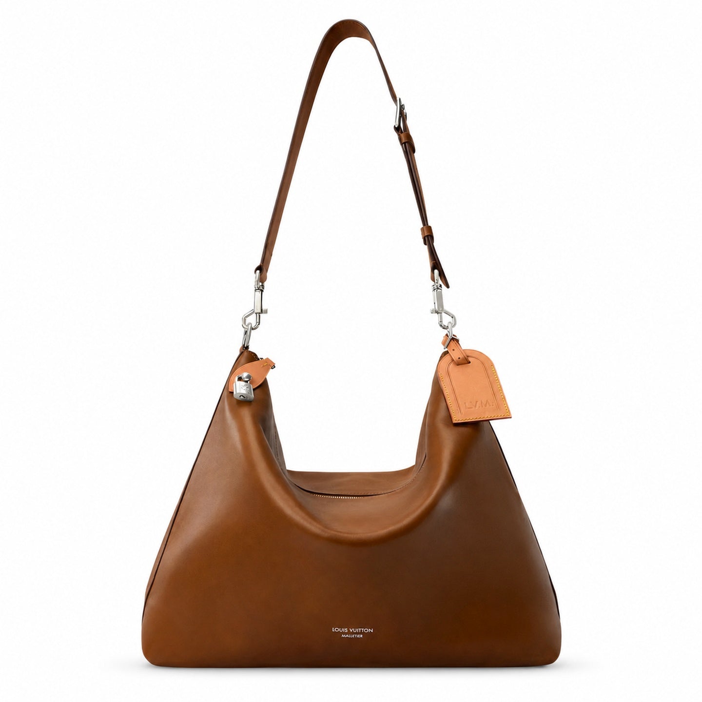 Louis Vuitton Jacquard Leather Brown Handbag