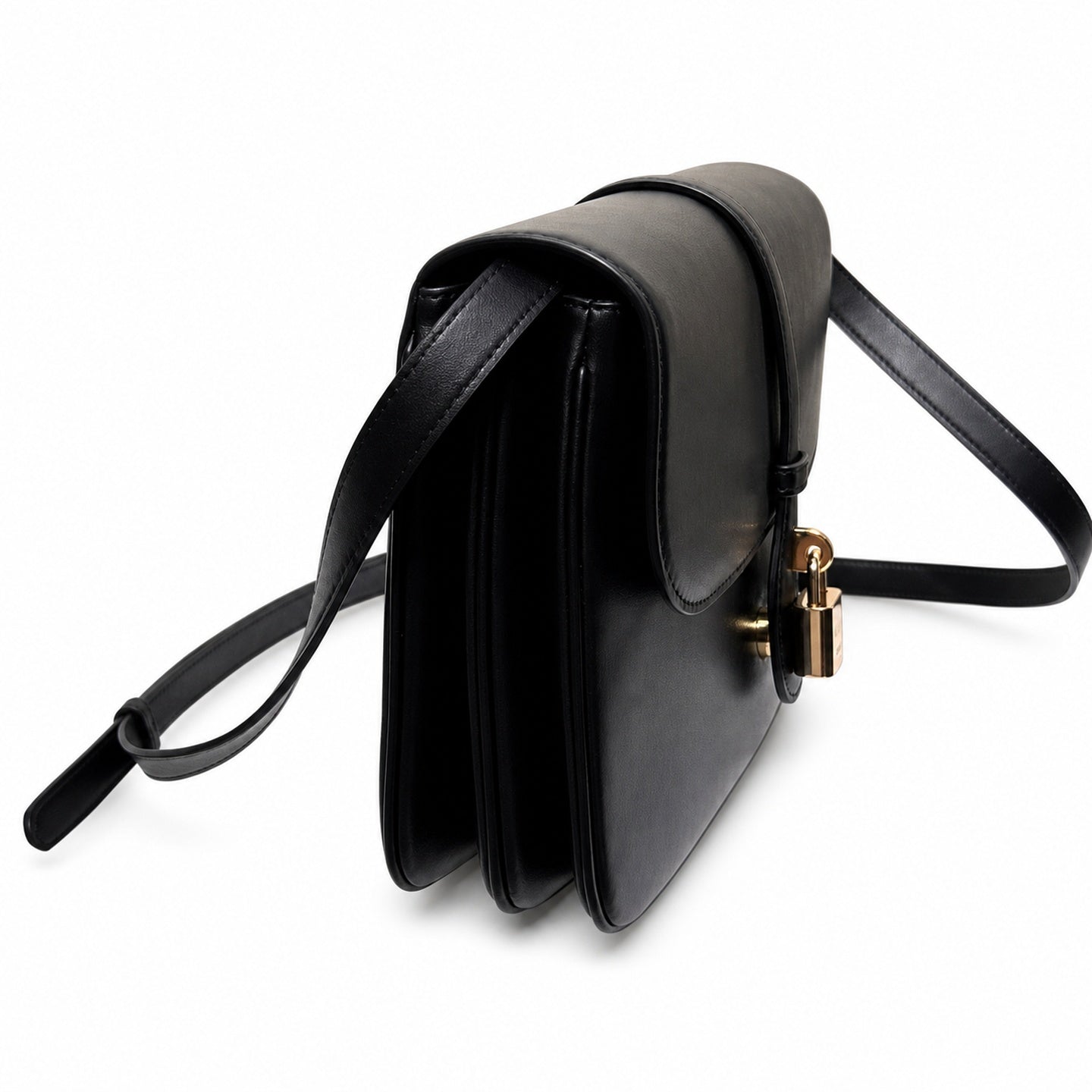 Celine Leather Messenger Bag