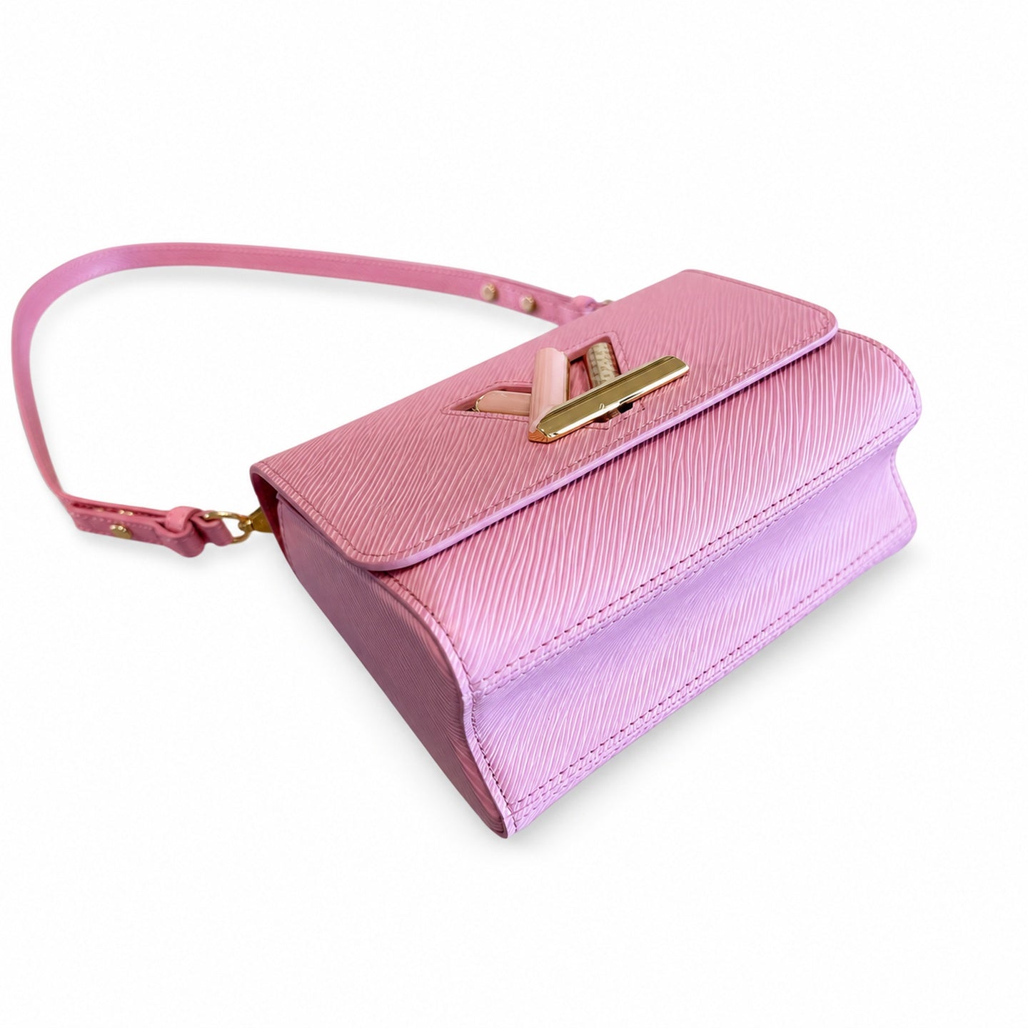 Louis Vuitton Twist Small Leather Pink Handbag