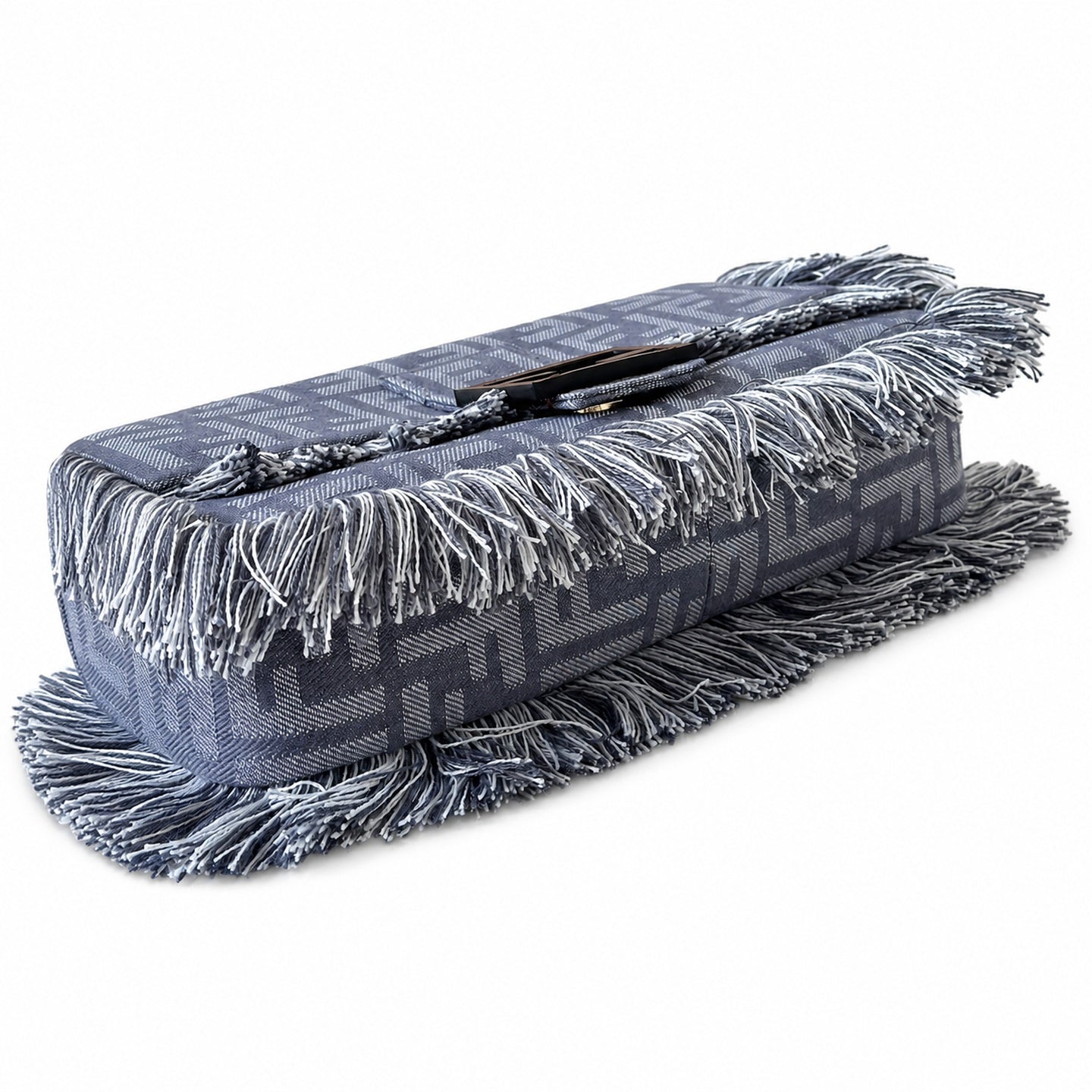 Fendi Baguette Denim Jacquard Bag