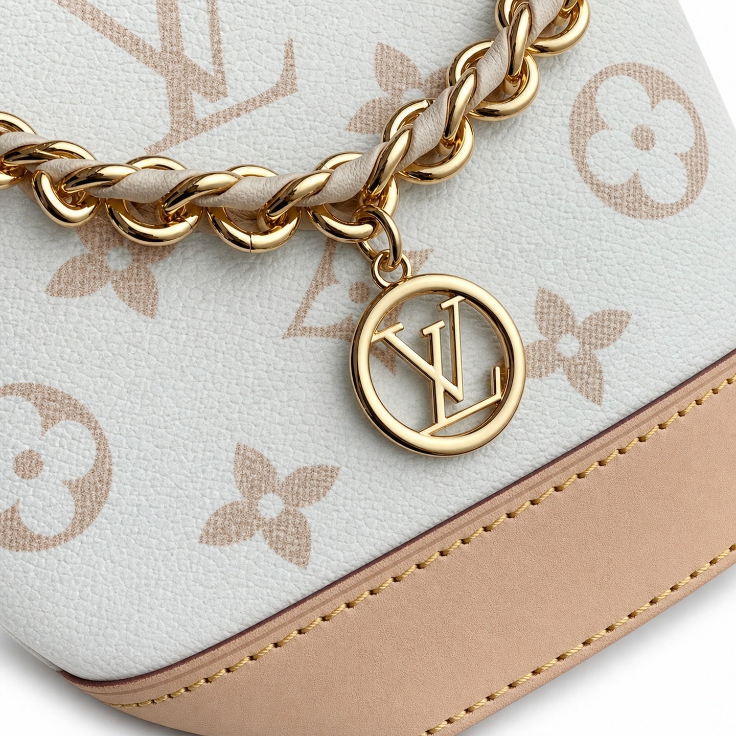 Louis Vuitton Alma Mini White Handbag