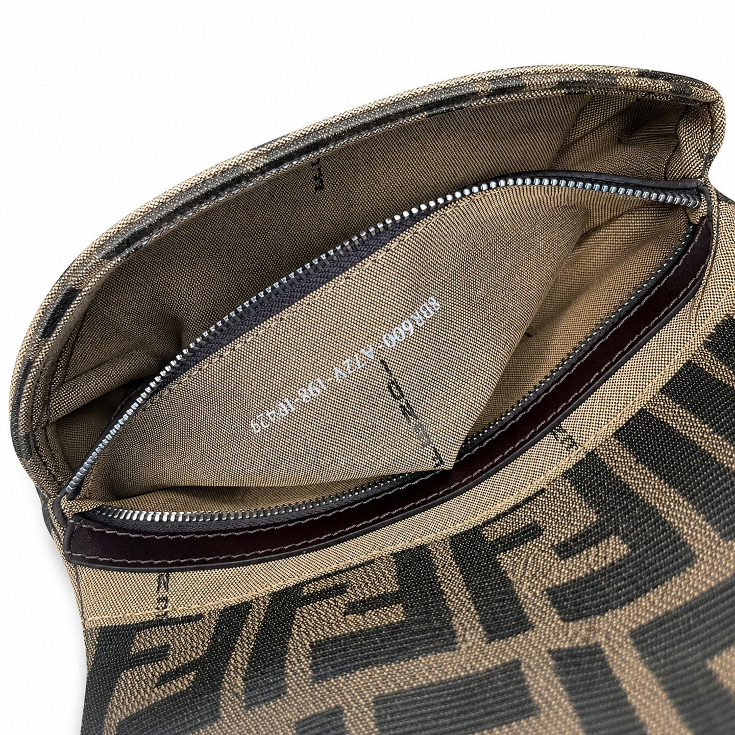 Fendi Baguette Small Silver Bag