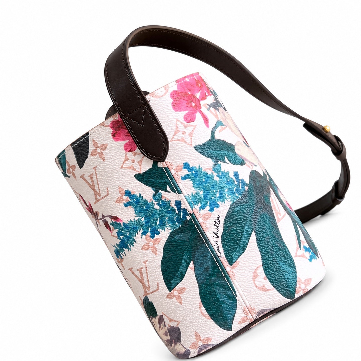 Louis Vuitton All In Canvas Leather Handbag