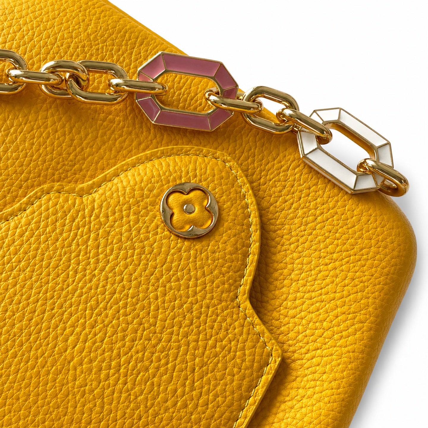 Louis Vuitton Capucines Small Leather Handbag