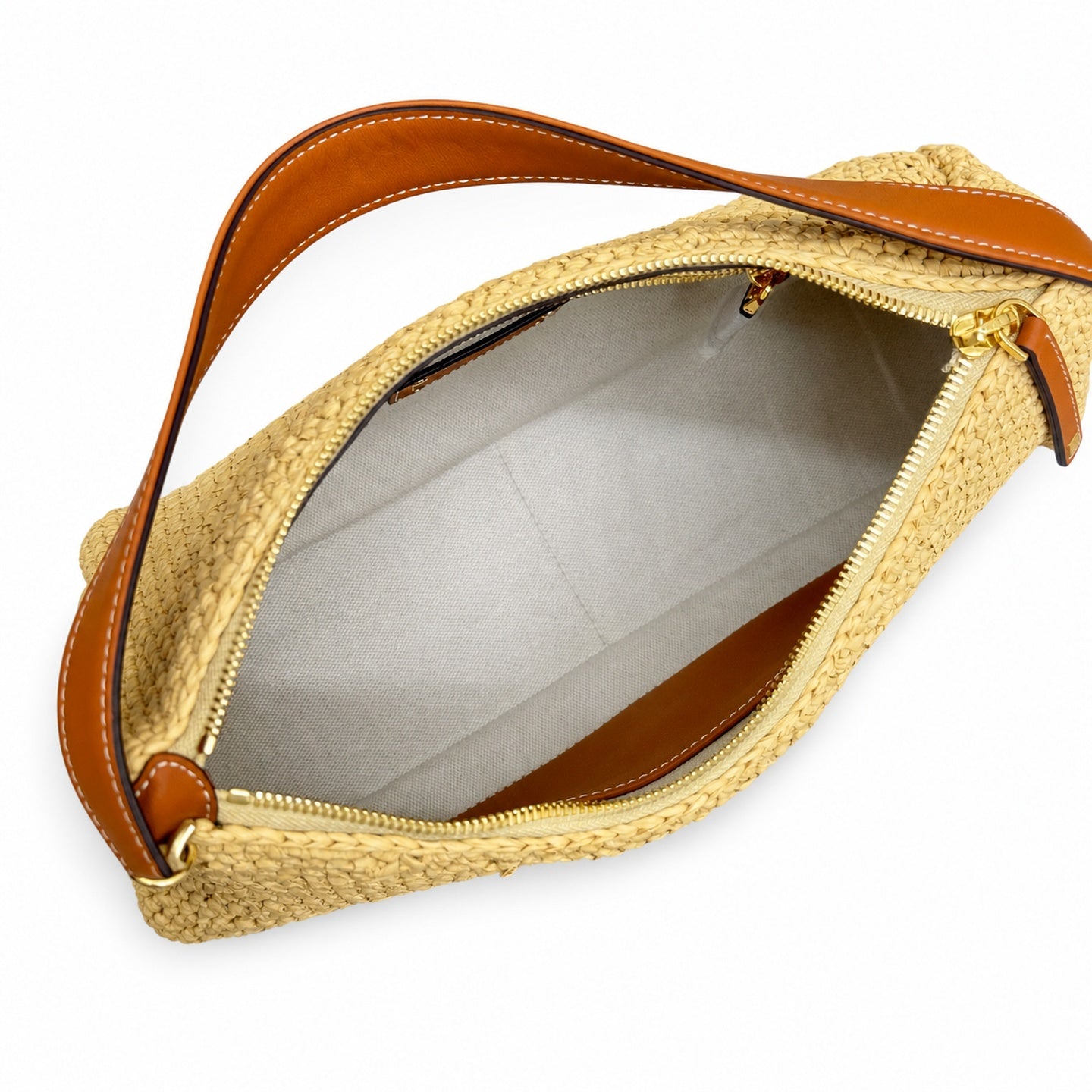 Prada Aimee Medium Leather Shoulder Bag