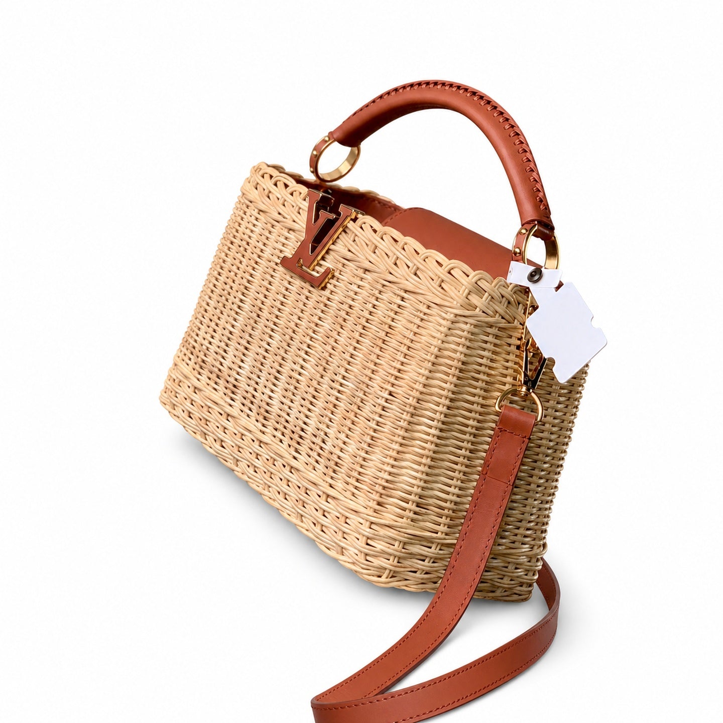 Louis Vuitton Capucines Small Brown Handbag