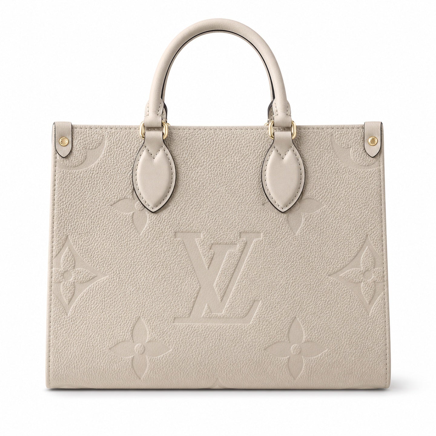 Louis Vuitton OnTheGo Mini Leather White Handbag