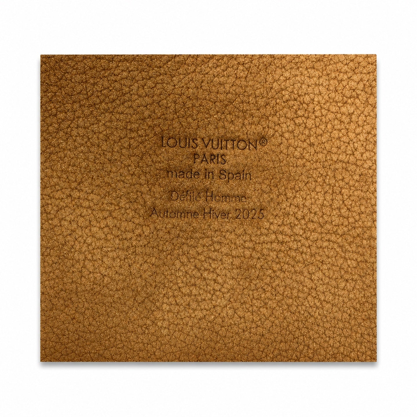 Louis Vuitton Suede Leather Handbag