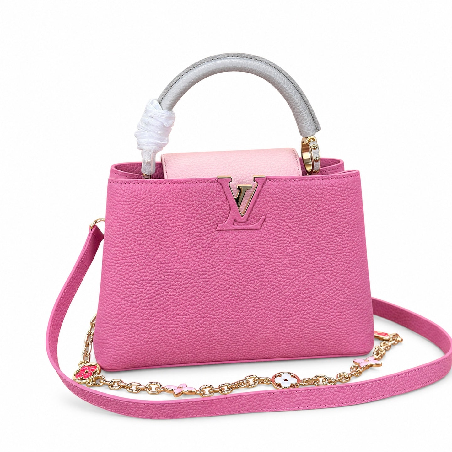 Louis Vuitton Capucines Small Pink Handbag