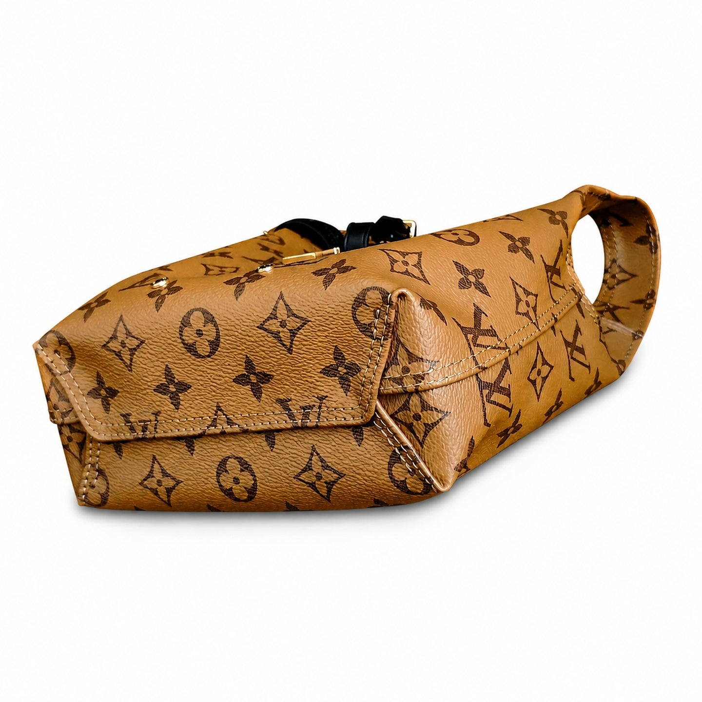 Louis Vuitton Atlantis Canvas Leather Handbag