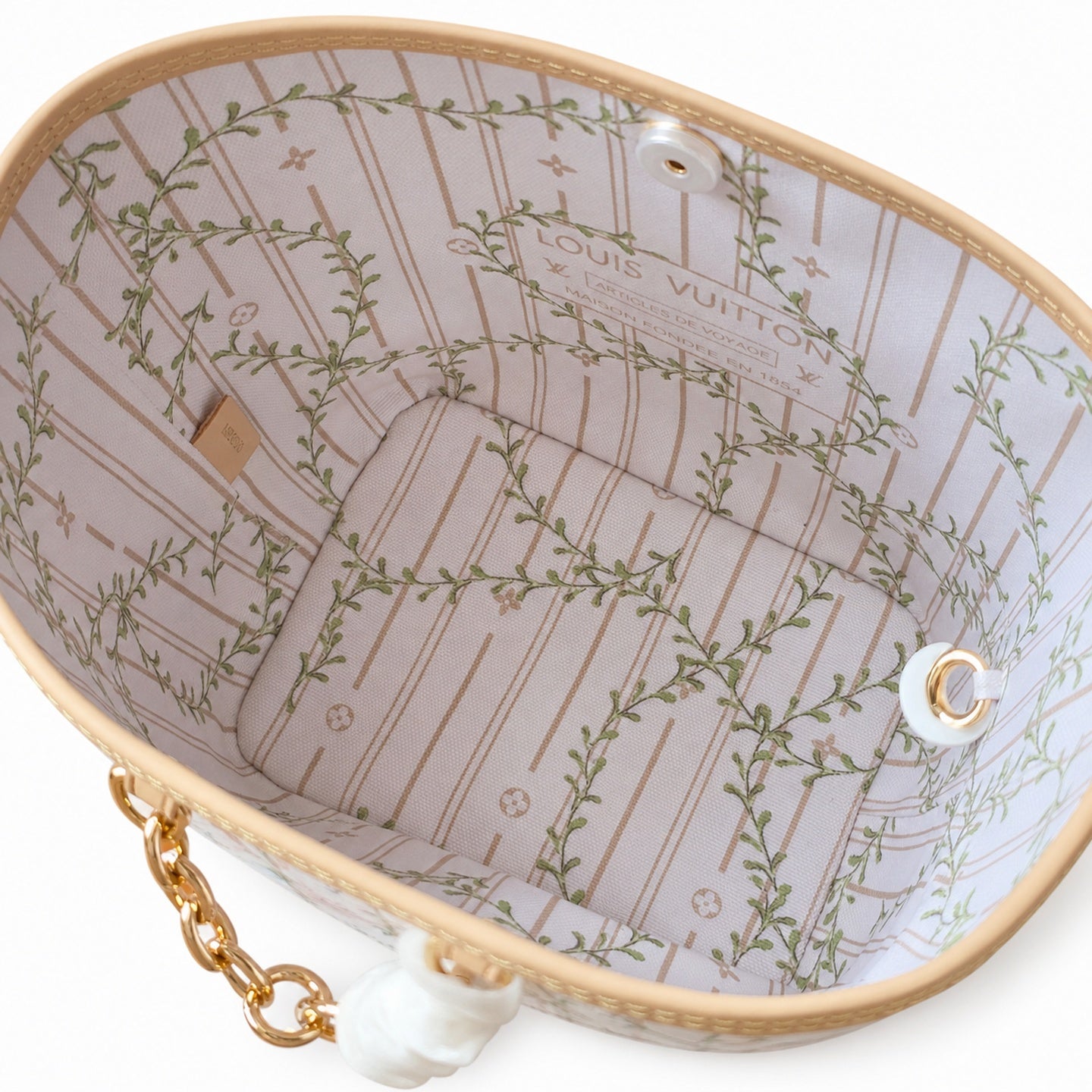 Louis Vuitton All In Mini Canvas Leather Handbag
