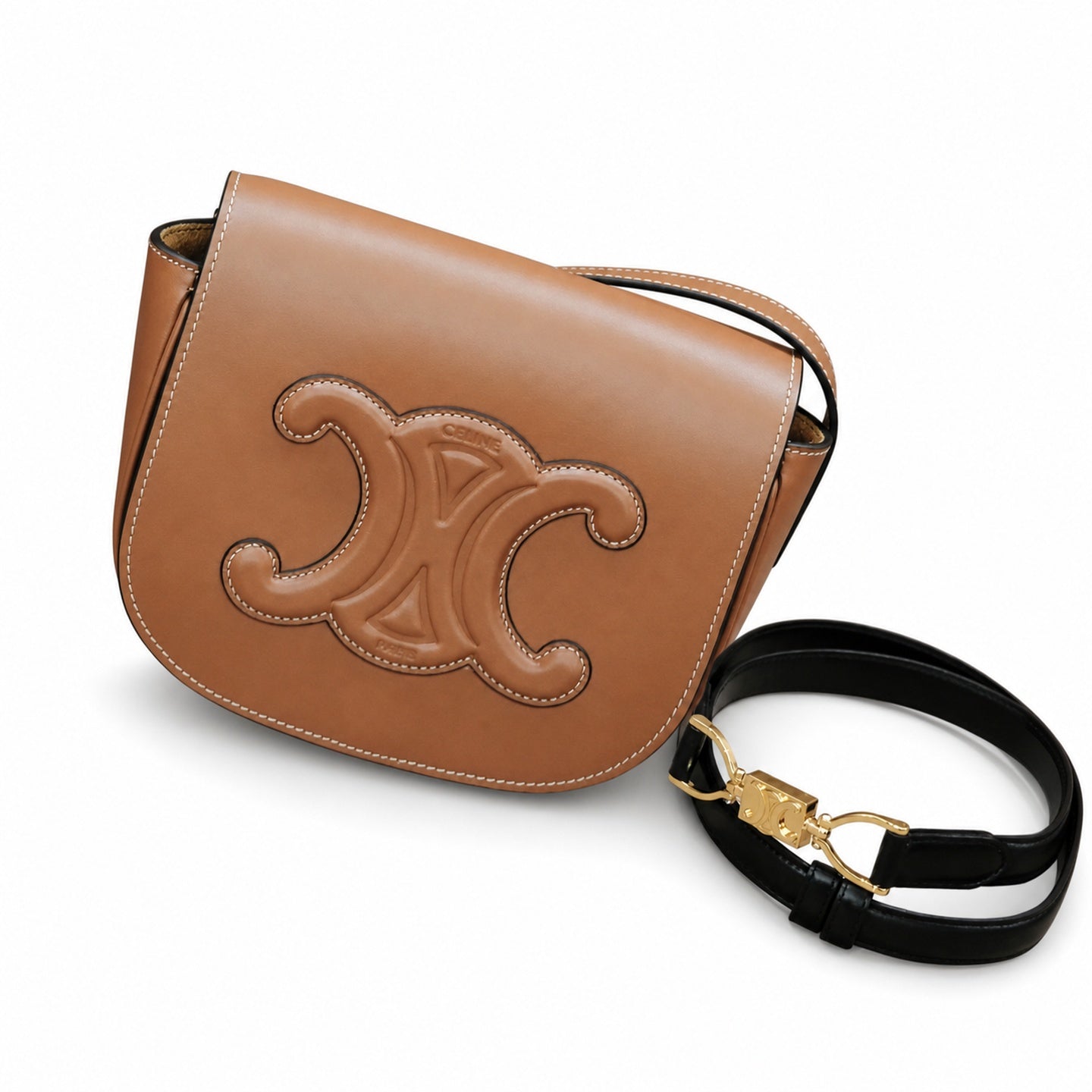 Celine Triomphe Brown Bag