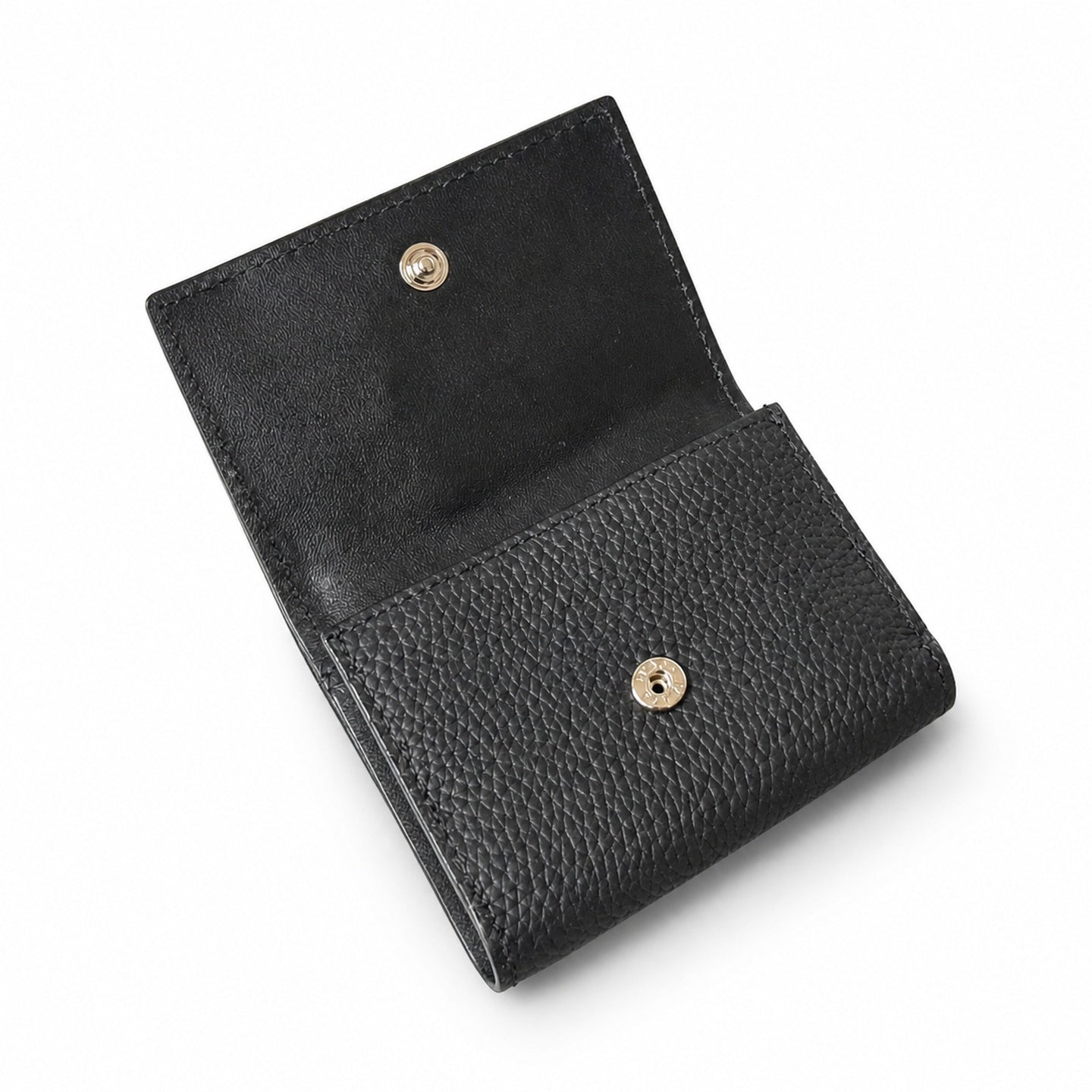 Prada Mini Leather Black Wallet