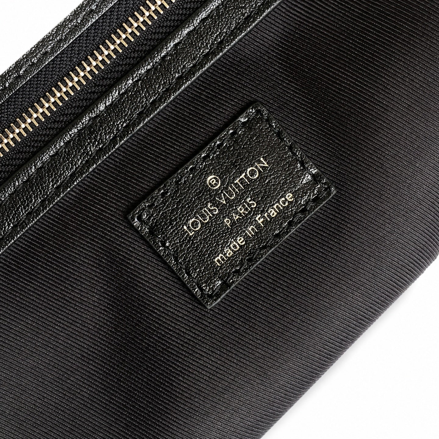 Louis Vuitton Canvas Black Handbag