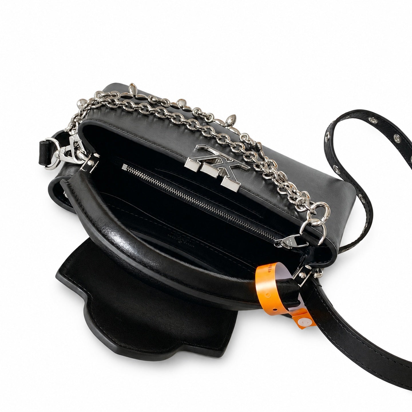 Louis Vuitton Leather Black Handbag