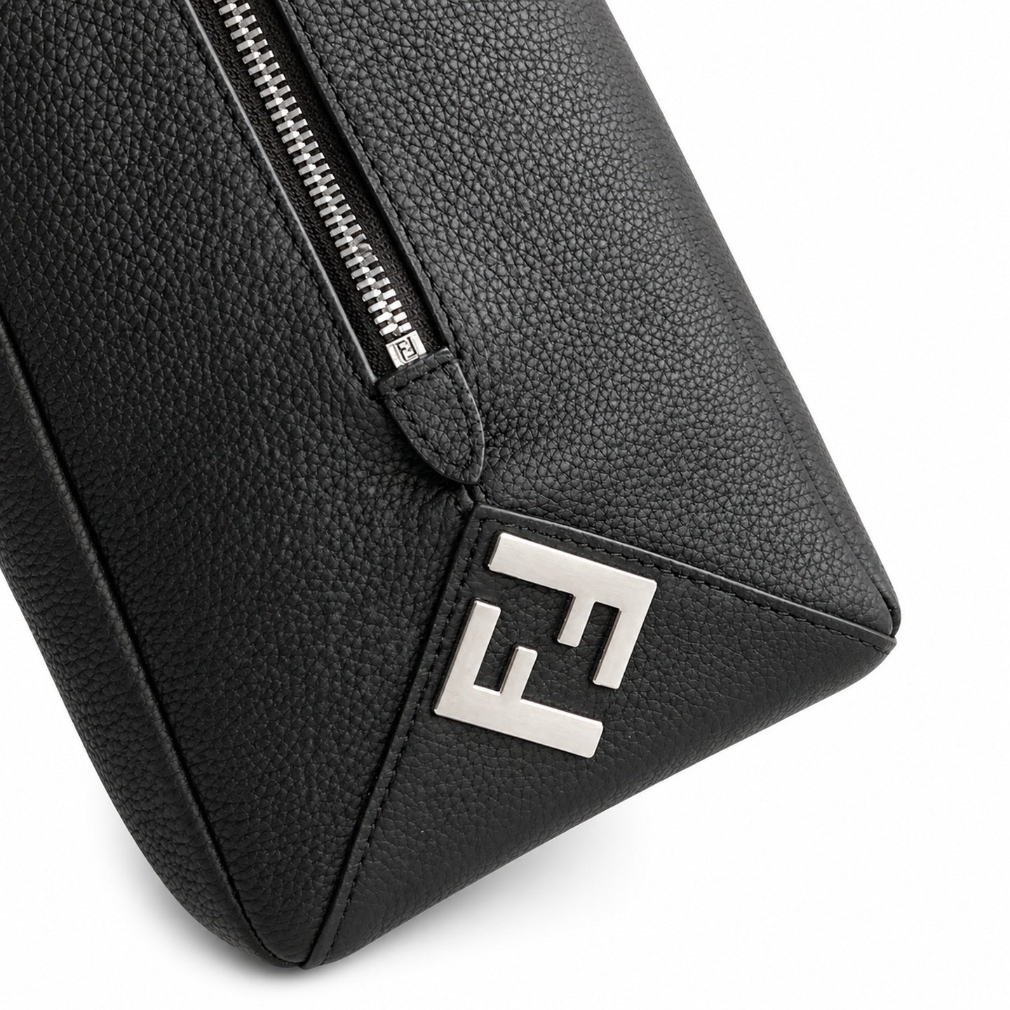 Fendi Lui Large Leather Black Bag
