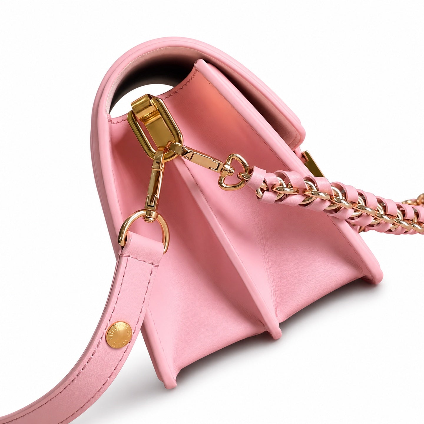 Louis Vuitton Dauphine Mini Leather Handbag
