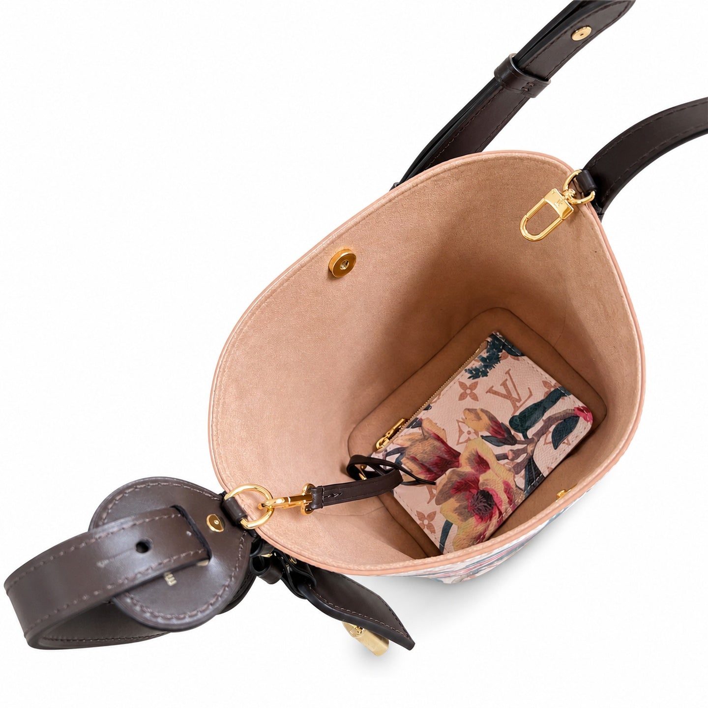 Louis Vuitton All In Canvas Leather Handbag