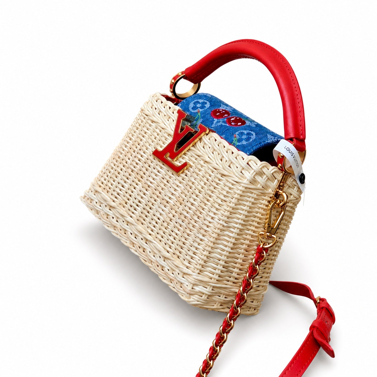 Louis Vuitton Capucines Takashi Murakami Mini Handbag