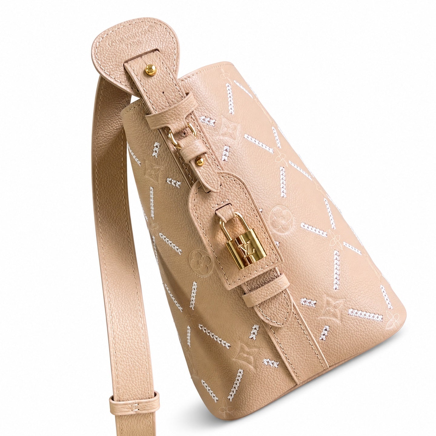 Louis Vuitton All In Medium Embroidered Leather Handbag