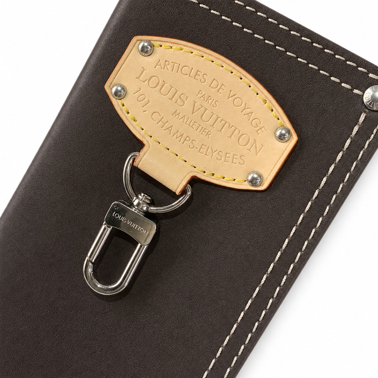 Louis Vuitton Suede Leather Handbag