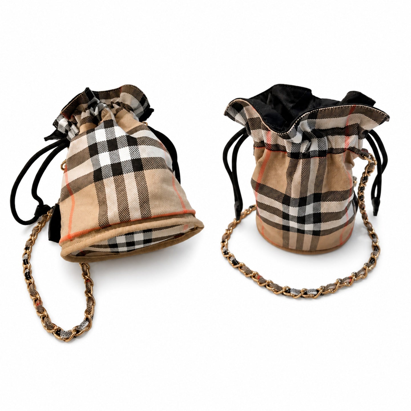 Burberry Reversible Quilted Check Bag