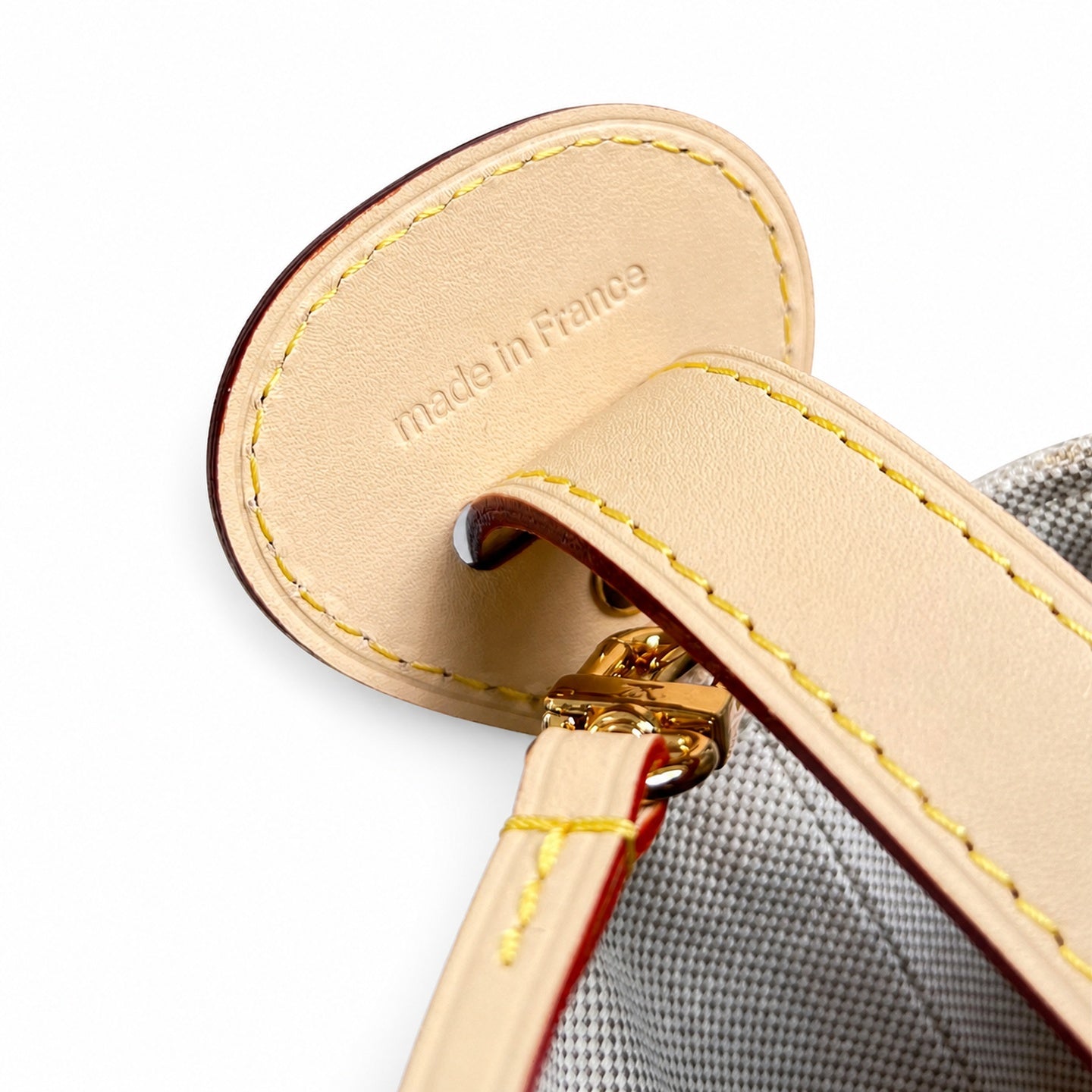Louis Vuitton All In Embroidered Cotton Canvas Jacquard Leather Handbag