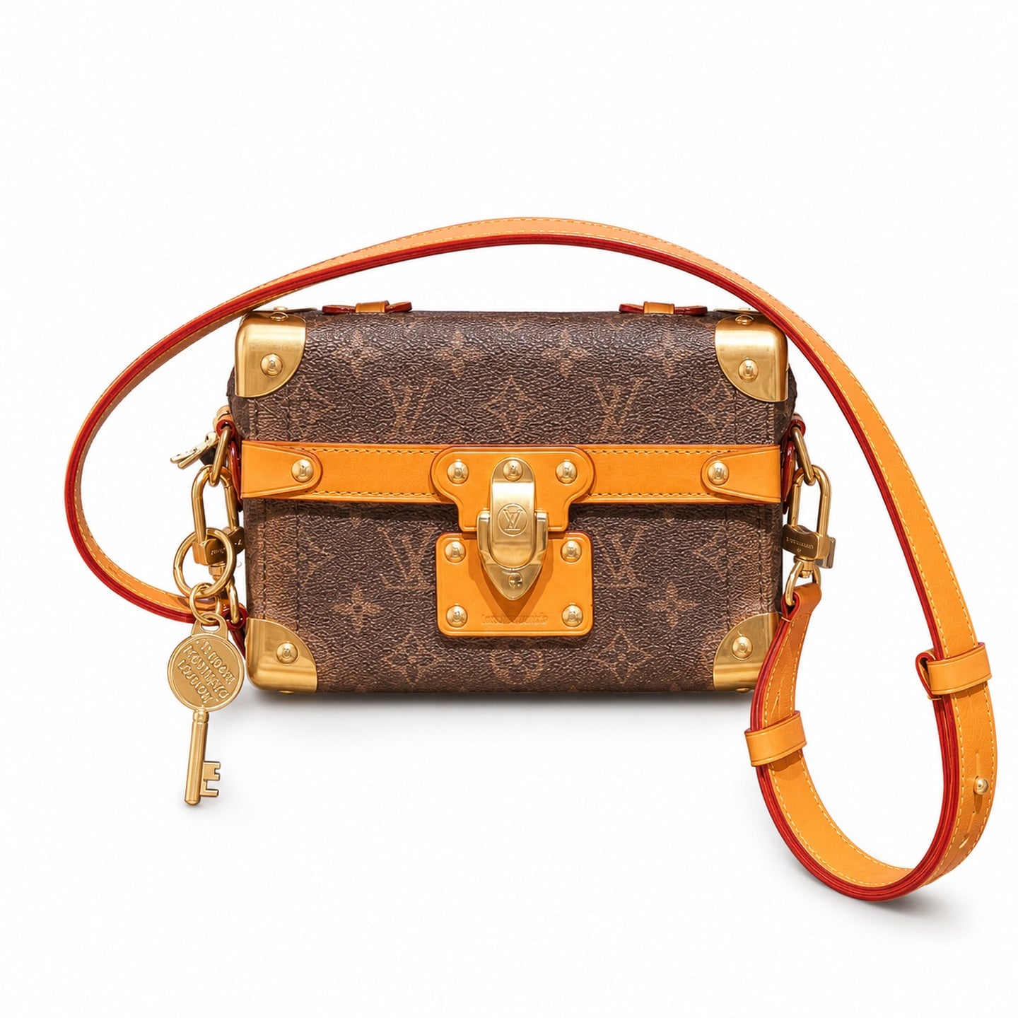 Louis Vuitton Canvas Leather Handbag