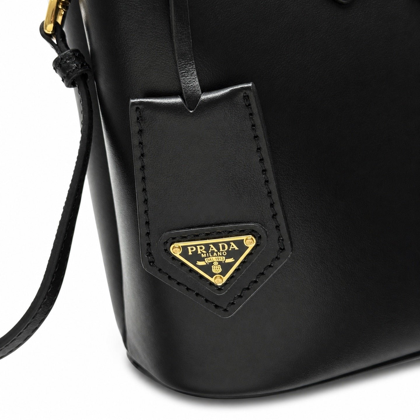 Prada Panier Leather Bucket Bag