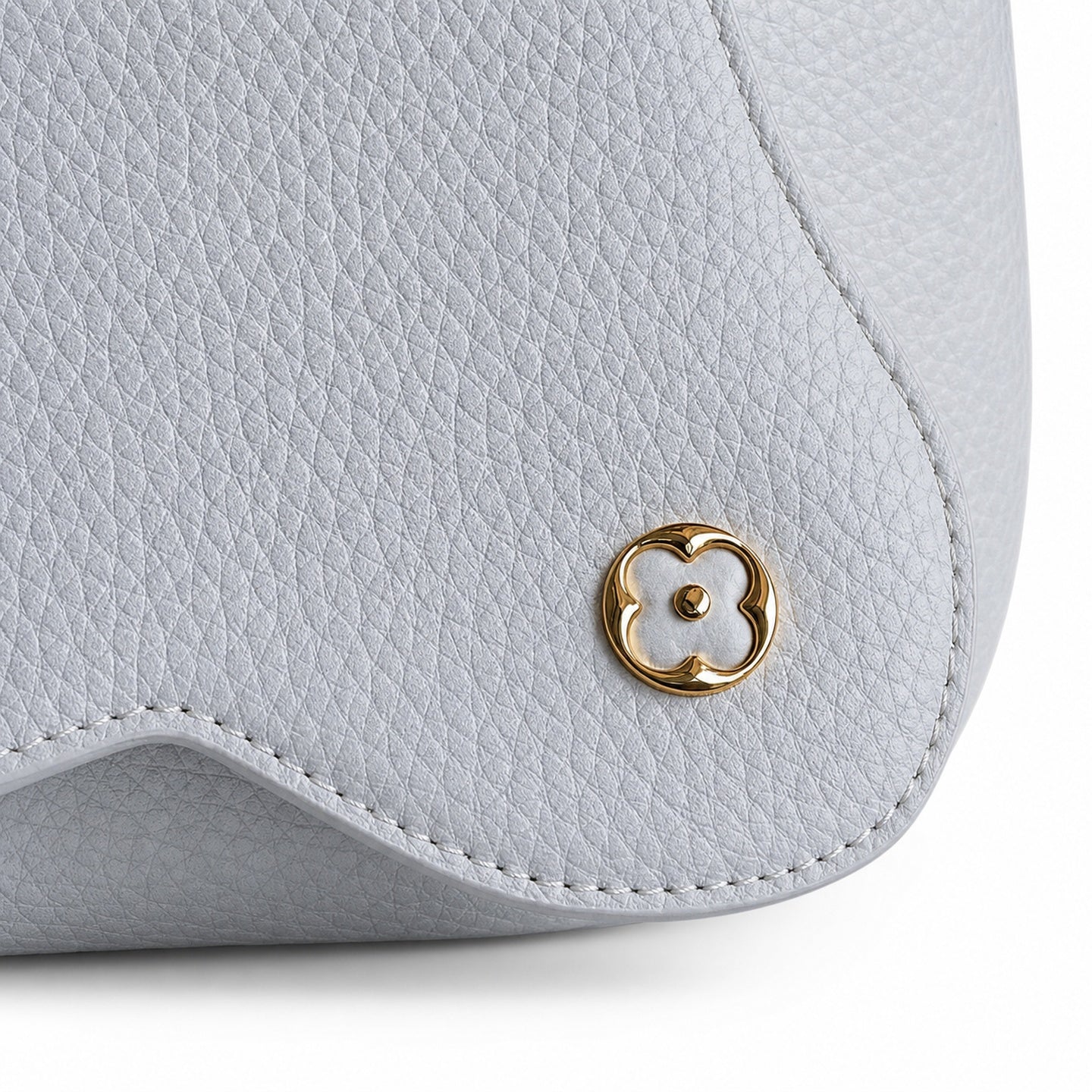 Louis Vuitton Capucines Medium Snakeskin Leather White Gold Handbag