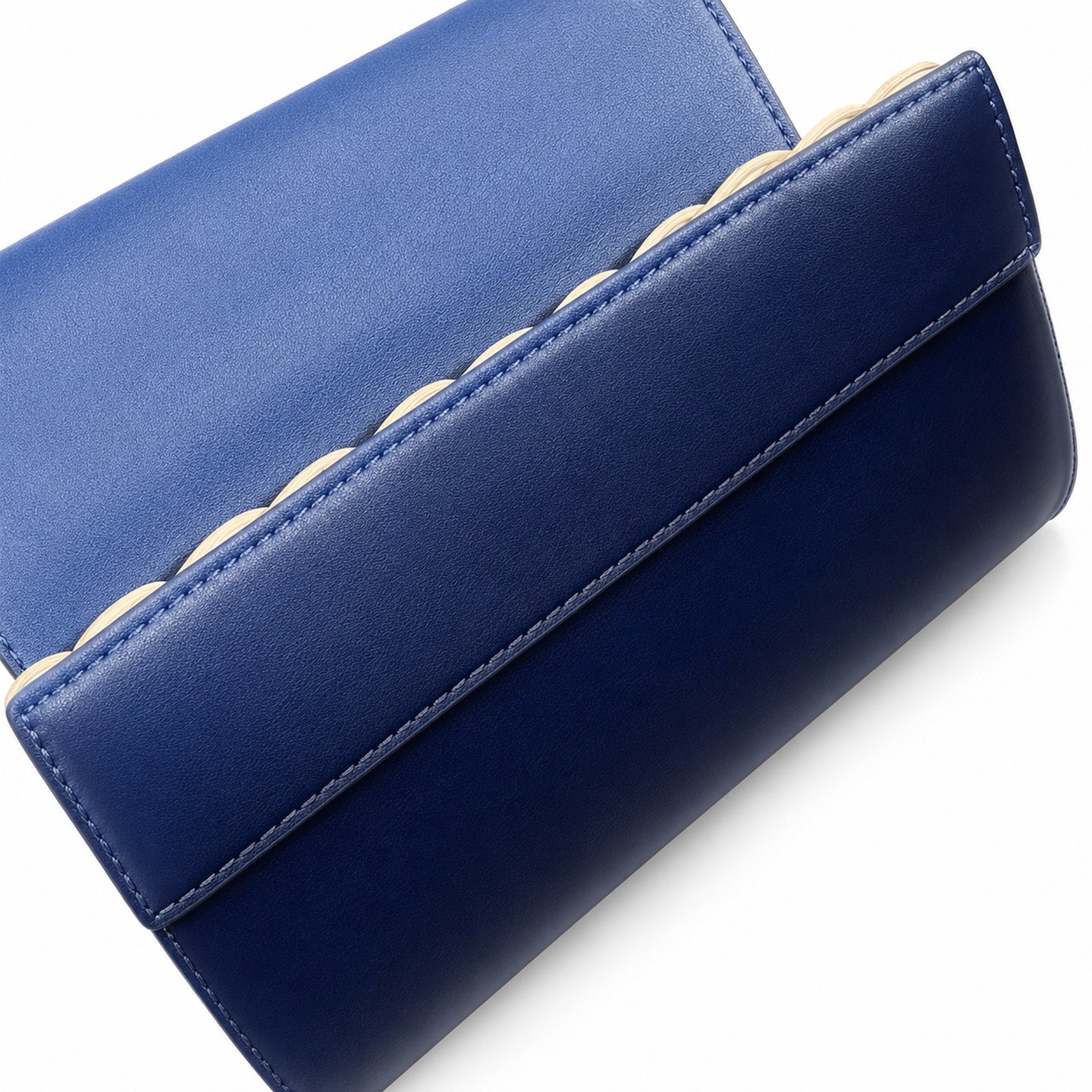 Louis Vuitton Capucines Small Leather Blue Handbag