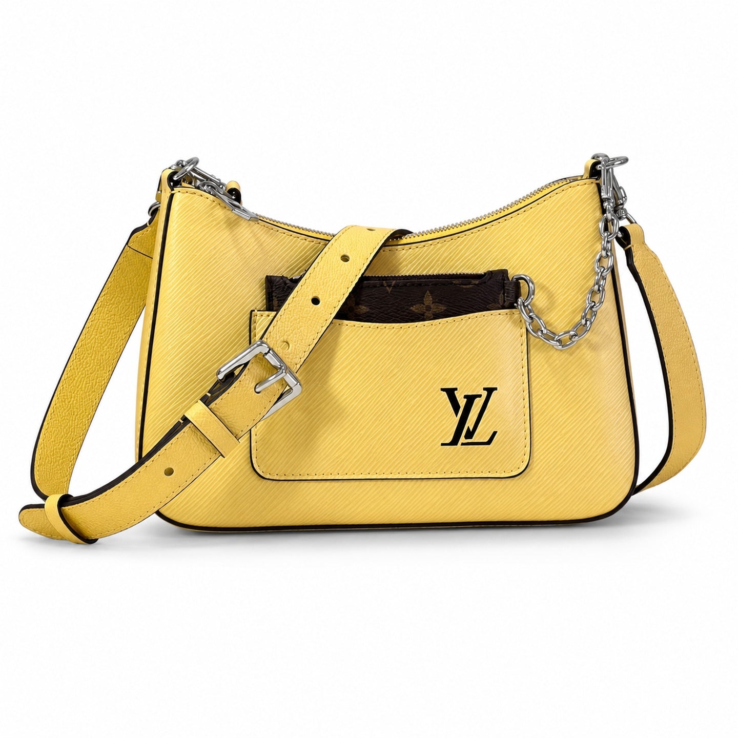 Louis Vuitton Leather Yellow Handbag