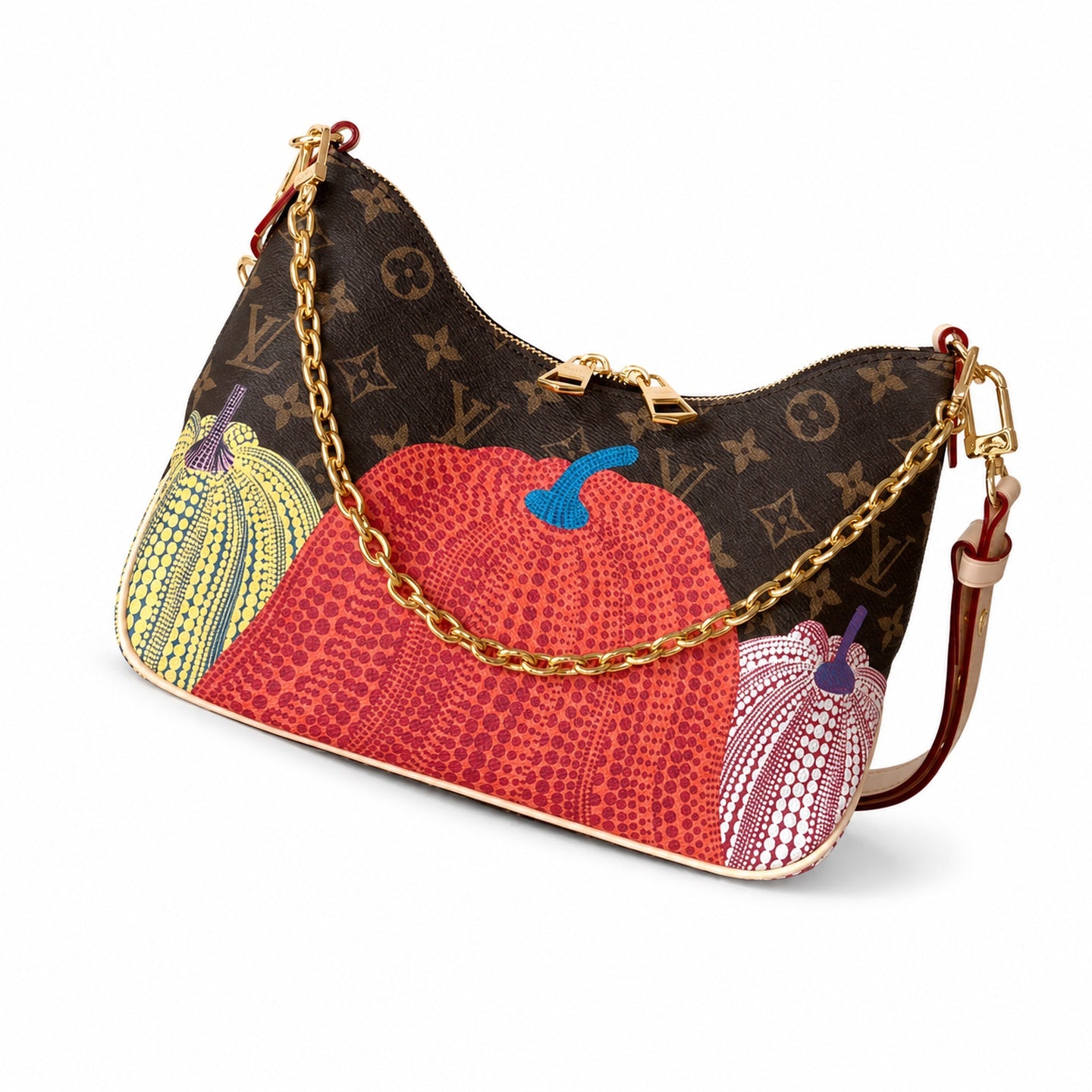 Louis Vuitton Boulogne Yayoi Kusama Canvas Handbag
