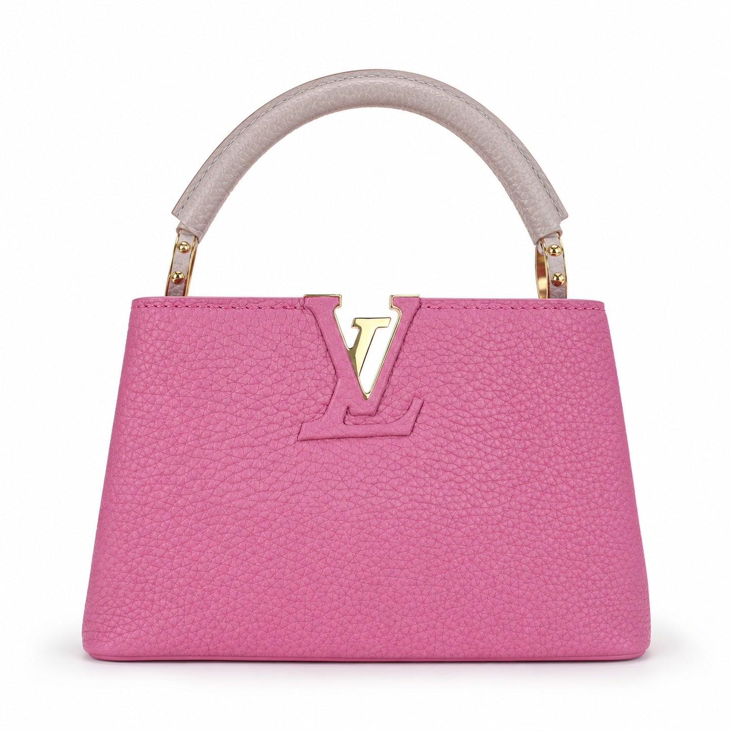 Louis Vuitton Capucines Small Pink Handbag