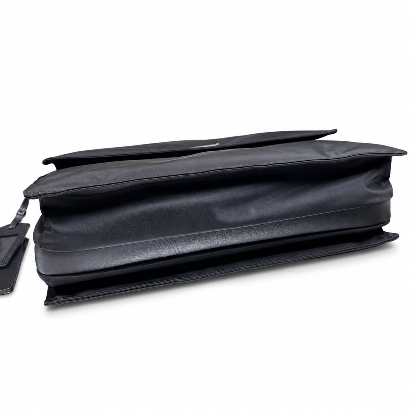 Prada Re-Nylon Large Leather Shoulder Bag