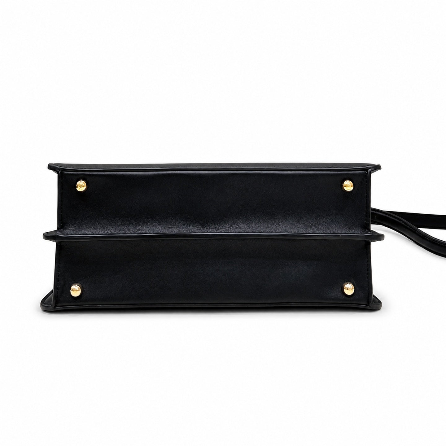 Fendi Peekaboo I See U Leather Check Black Bag