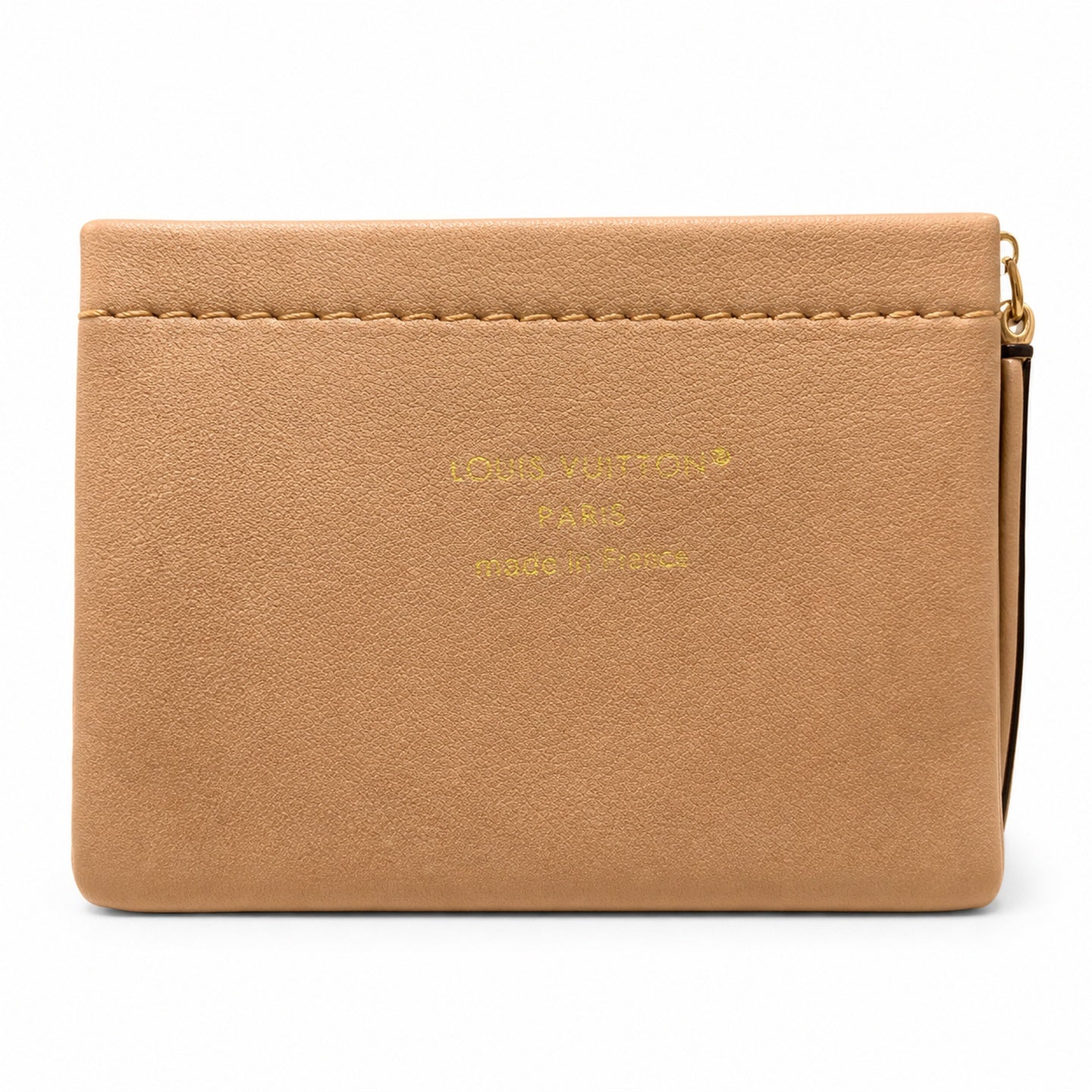 Louis Vuitton Capucines Leather Brown Gold Handbag