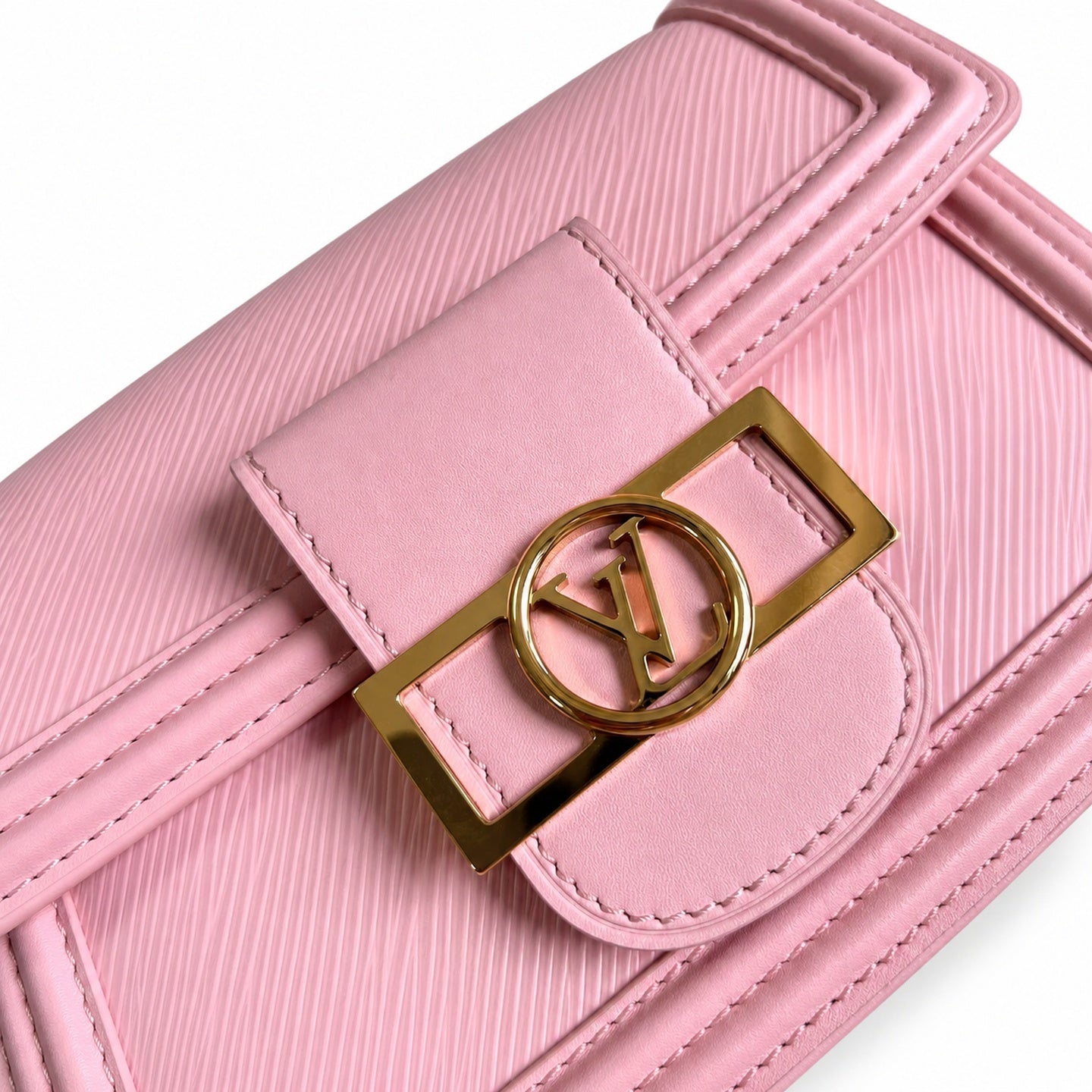 Louis Vuitton Dauphine Mini Leather Handbag