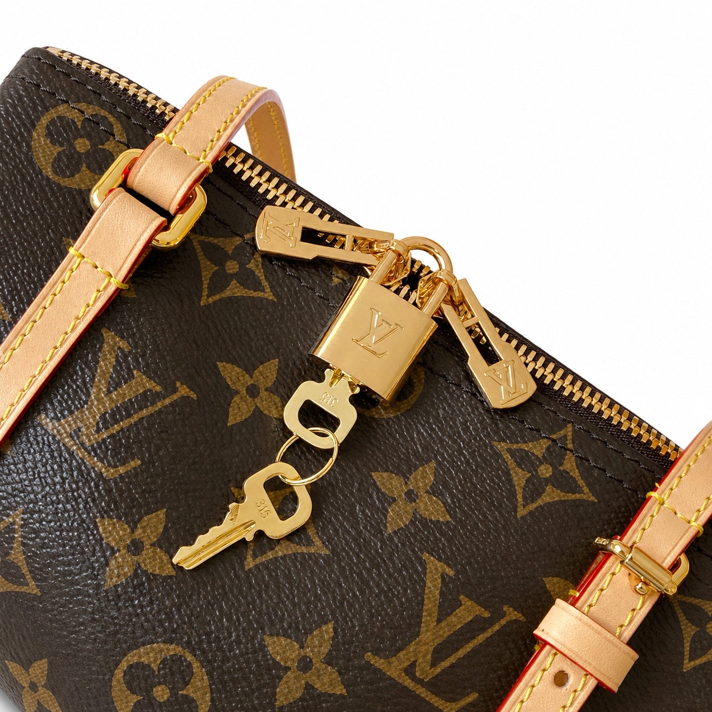 Louis Vuitton Speedy Silk Gold Handbag