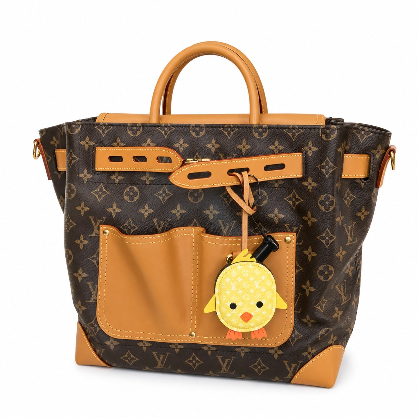 Louis Vuitton Leather Brown Handbag