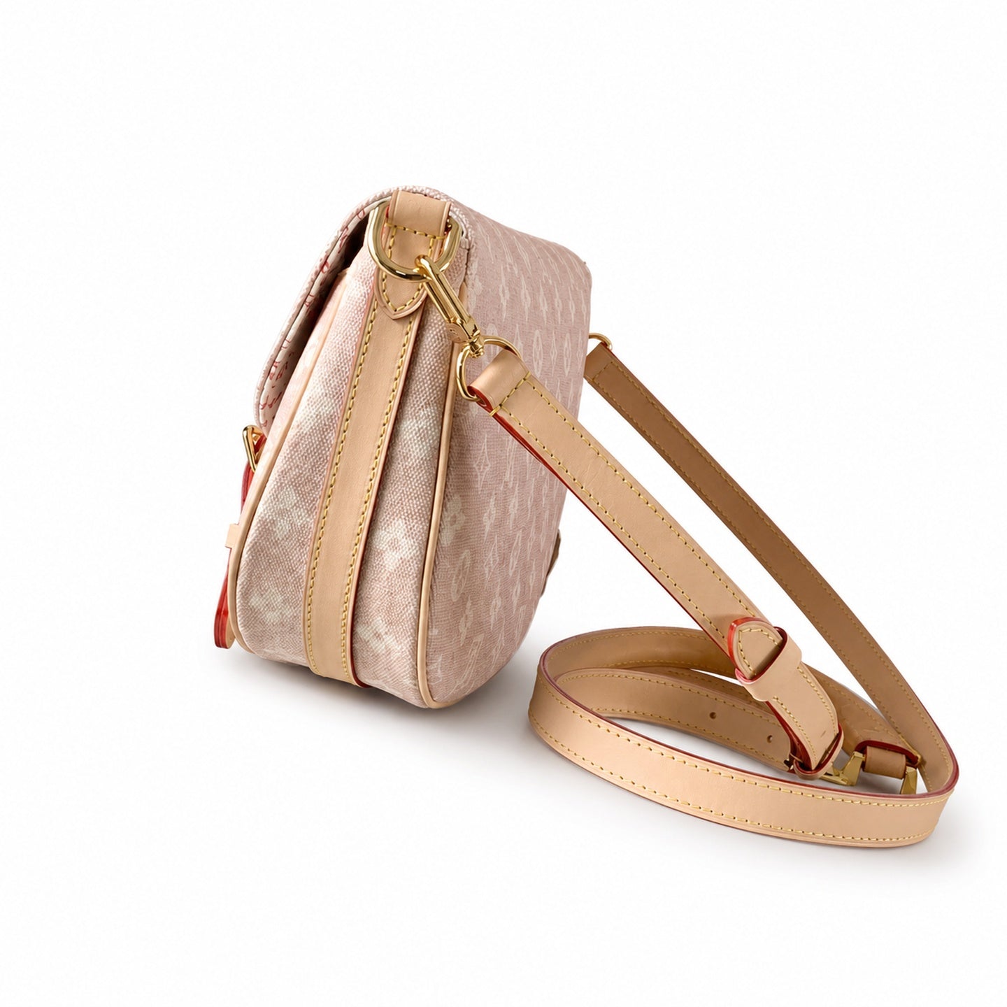 Louis Vuitton Grace Coddington Canvas Leather Handbag