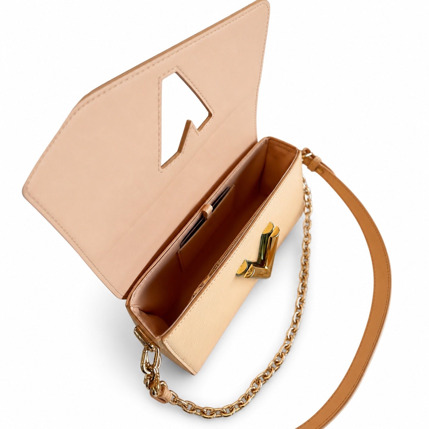 Louis Vuitton Twist Patent Leather Handbag