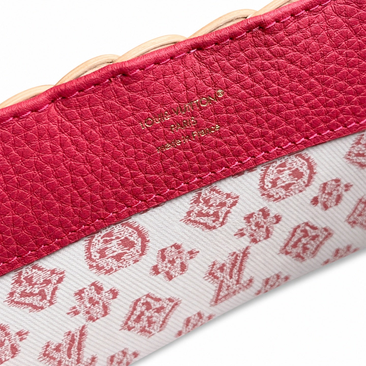 Louis Vuitton Capucines Small Red Handbag