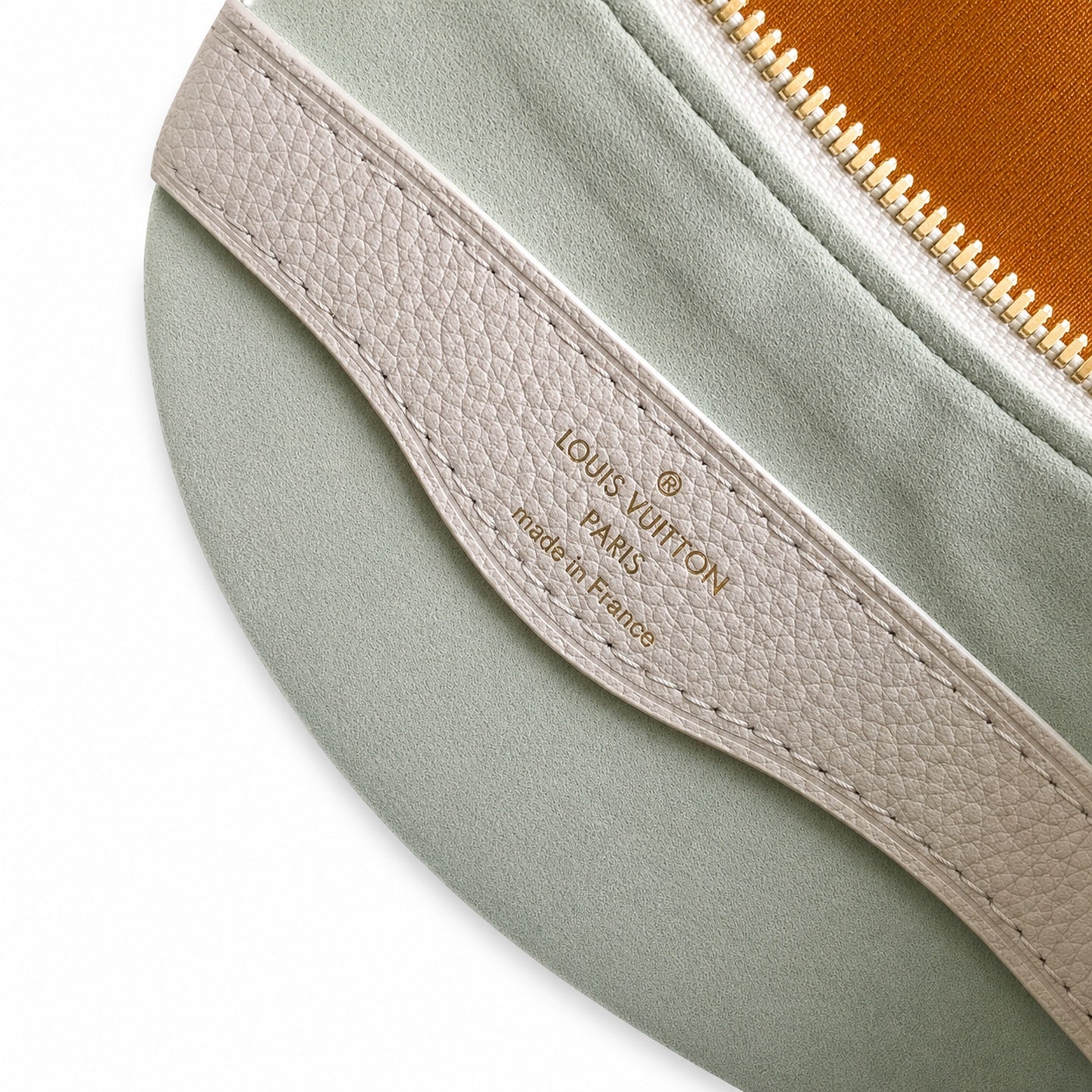 Louis Vuitton Boulogne Leather Green Handbag