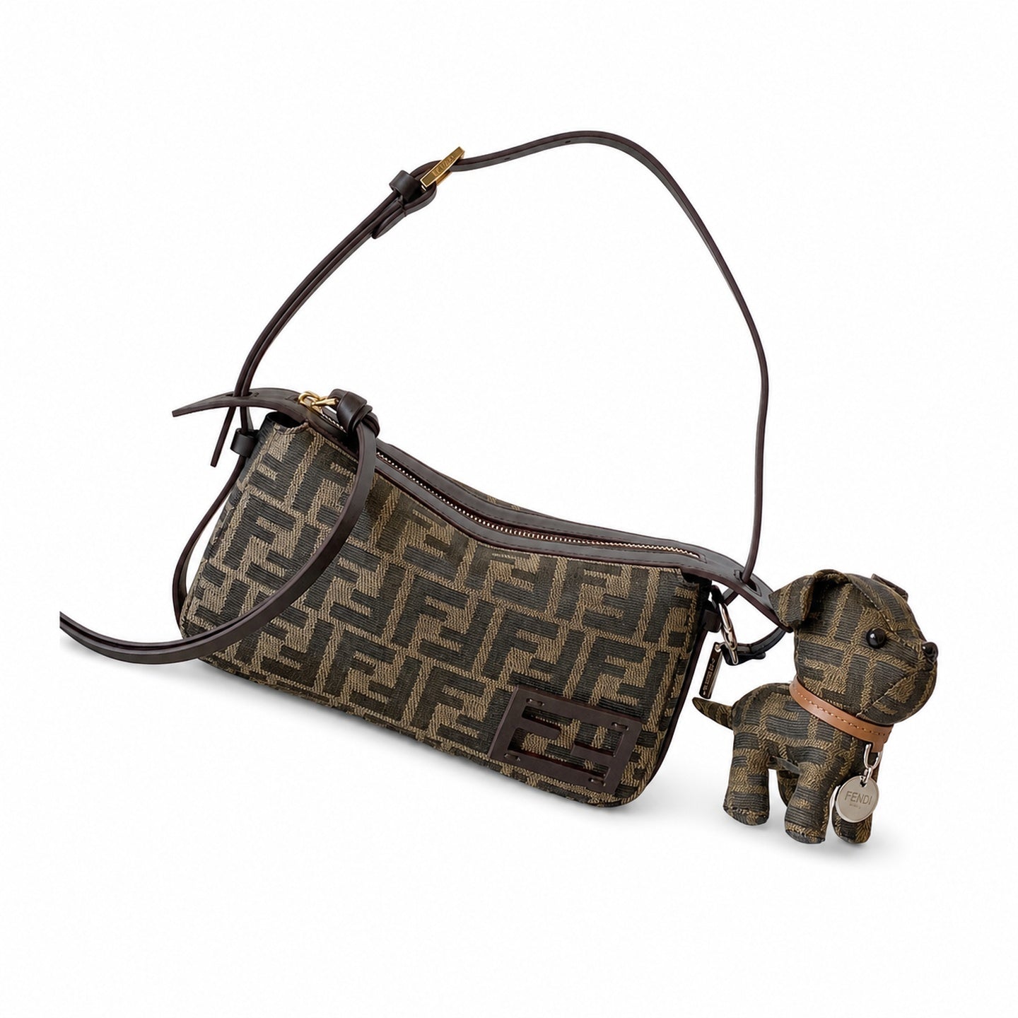 Fendi Simply Small Brown Handbag