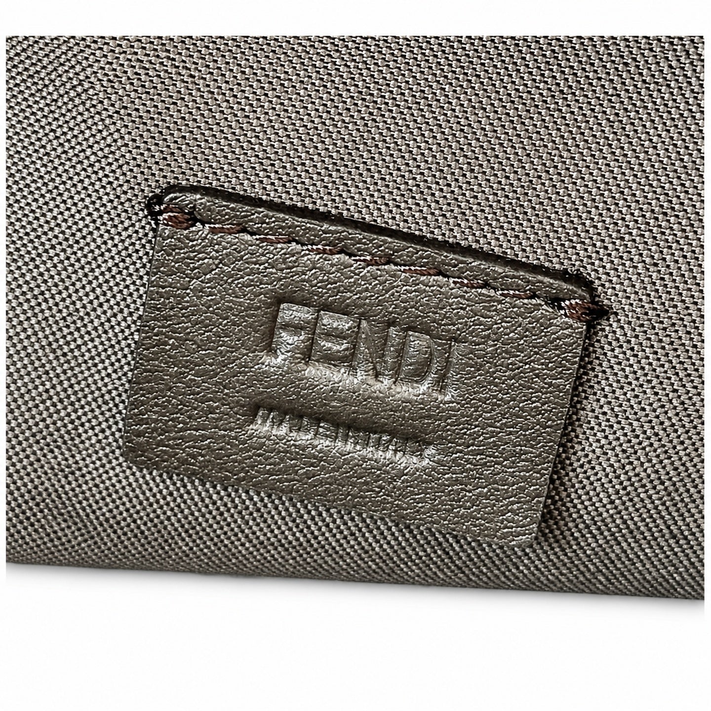 Fendi Mini Leather Blue Bag